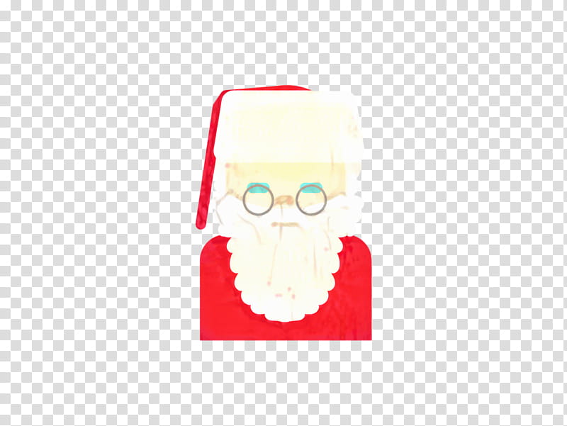 Red Christmas Ornament, Santa Claus, Santa Claus M, Christmas Day, Cartoon, Facial Hair, Glasses, Beard transparent background PNG clipart