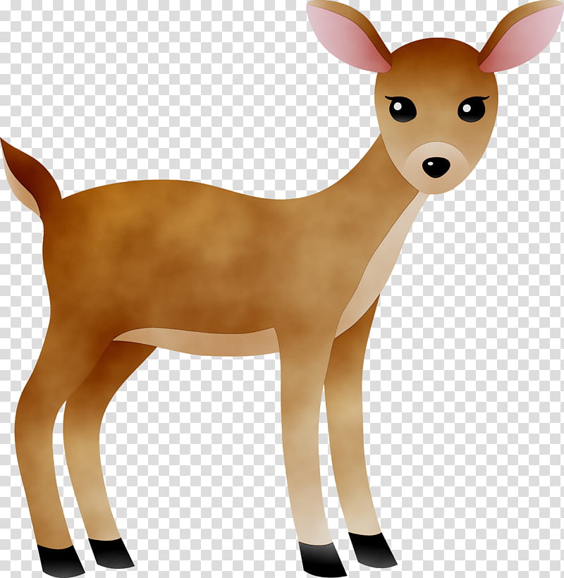 Reindeer, Whitetailed Deer, Antelope, Fur, Snout, Animal Figure, Fawn, Wildlife transparent background PNG clipart