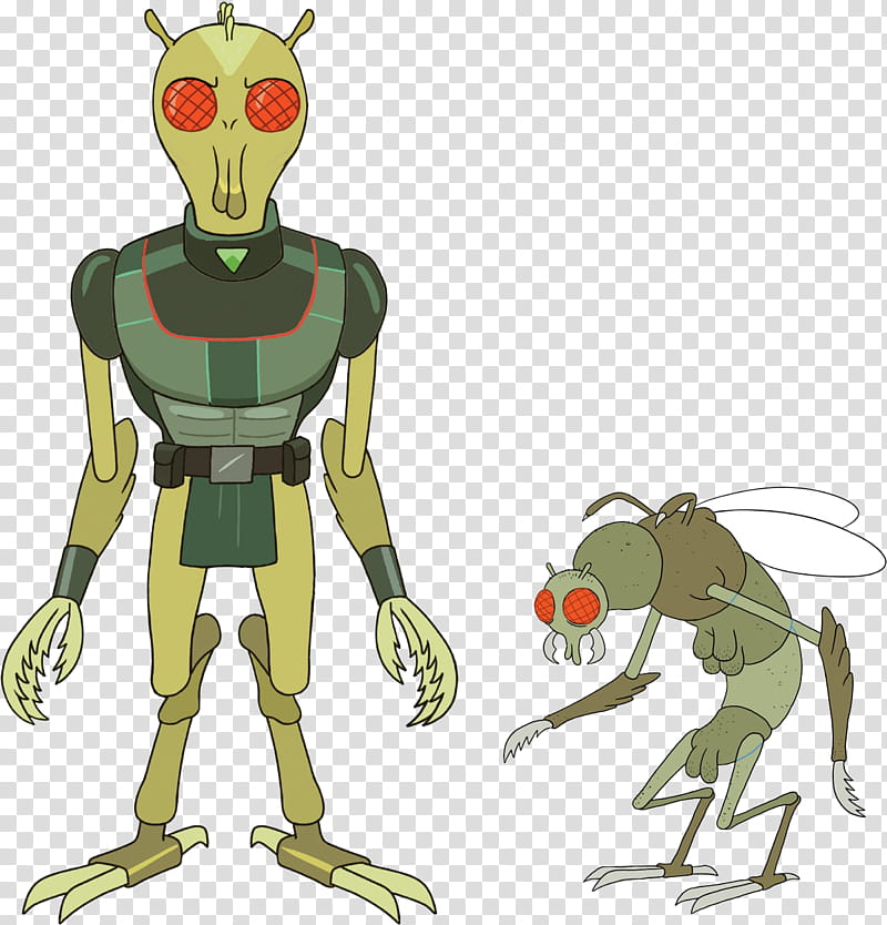 Rick and Morty HQ Resource , alien monster character transparent background PNG clipart