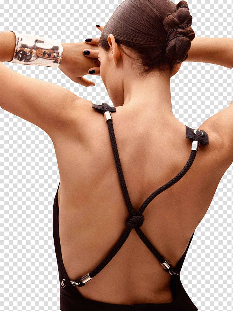 K Watchers Part Two, woman wearing black sleeveless top transparent background PNG clipart