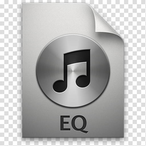 iTunes Metal Icons, iTunes eq transparent background PNG clipart