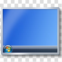 Windows Show Desktop Icon, Desktop, Vista, gray and black Microsoft Windows border transparent background PNG clipart