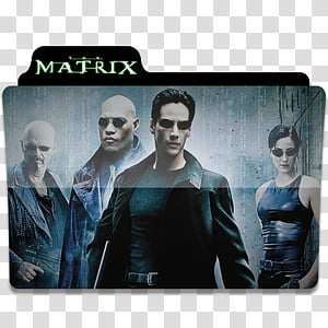 Folder Icons Movie Pack 1, thematrix1 transparent background PNG clipart thumbnail
