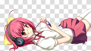 Kanon Nakagawa No 2, pink haired female anime character transparent background PNG clipart thumbnail