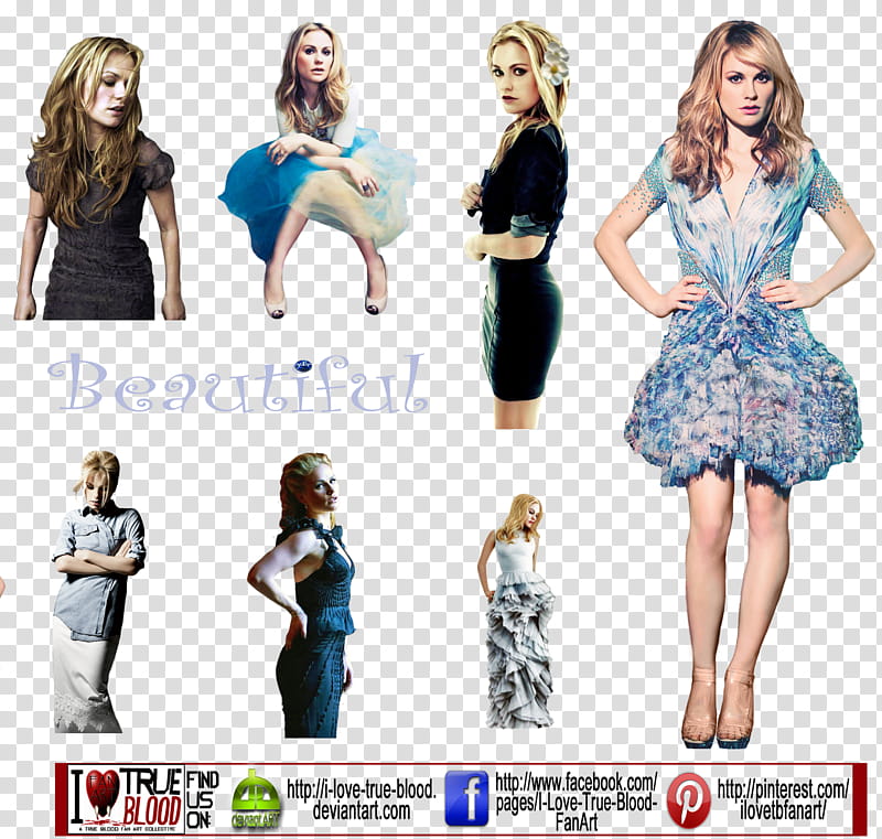 I L T B  Sookie Anna Paquin Renders transparent background PNG clipart