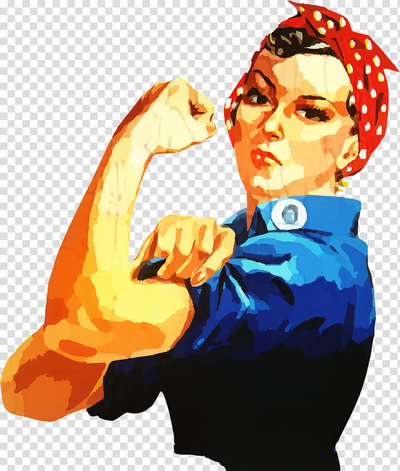 Woman, Geraldine Doyle, We Can Do It, Rosie The Riveter, Poster, World War Ii, Advertising, Womens Rights transparent background PNG clipart