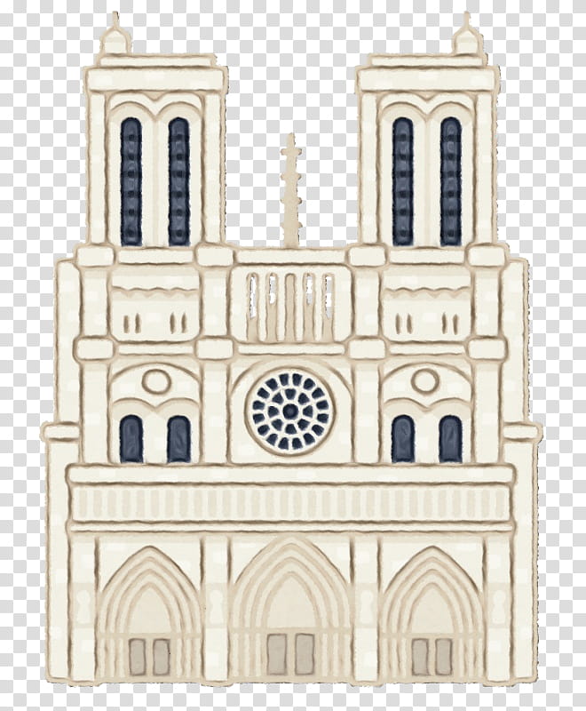 medieval architecture classical architecture architecture landmark arch, Watercolor, Paint, Wet Ink, Place Of Worship, Facade, Arcade, Building transparent background PNG clipart