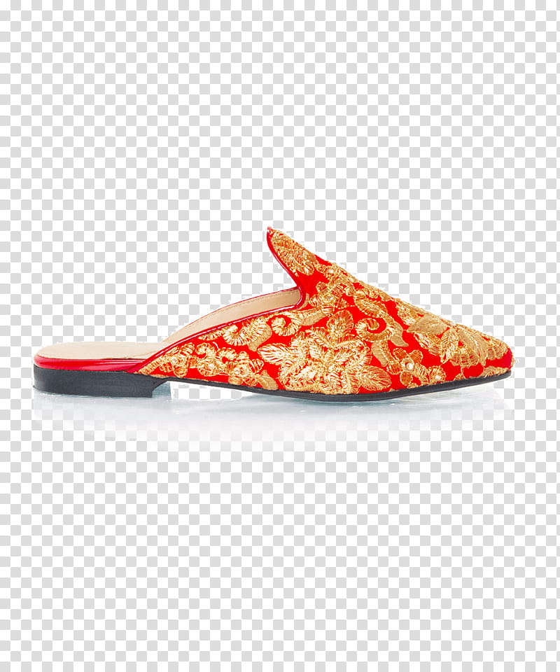 Orange, Slipper, Flipflops, Shoe, Slipon Shoe, Footwear, Red, Outdoor Shoe transparent background PNG clipart