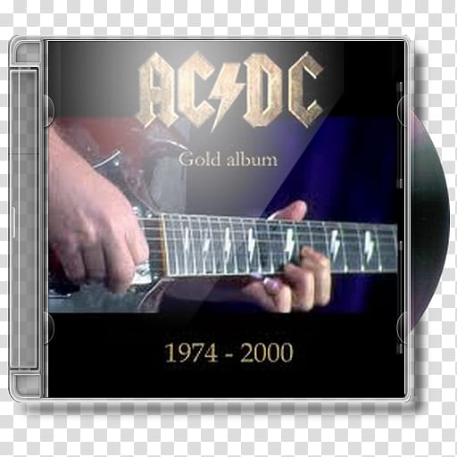 Acdc, , Gold  transparent background PNG clipart