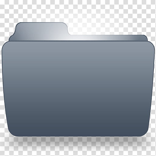 Blue Leopard, gray folder icon transparent background PNG clipart