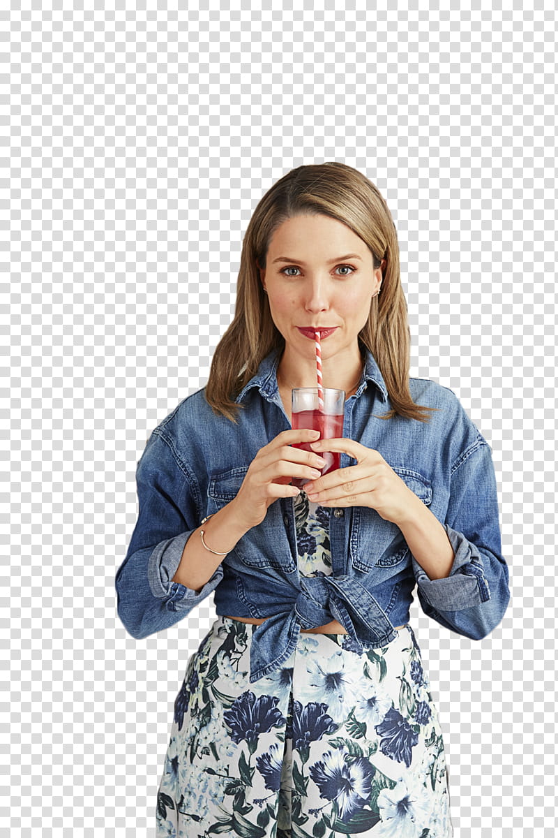 Syl  Watchers , woman sipping juice on glass transparent background PNG clipart