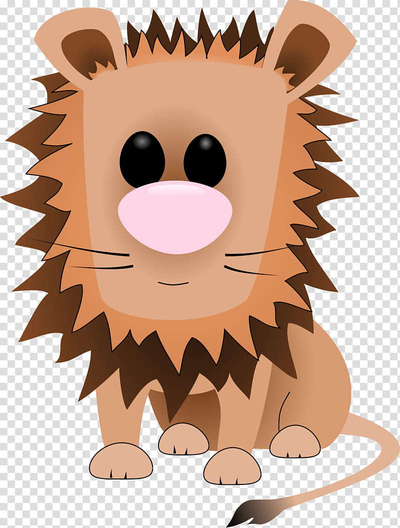 Cat, Lion, Pet, Snout, Cartoon, Nose, Head, Smile transparent background PNG clipart