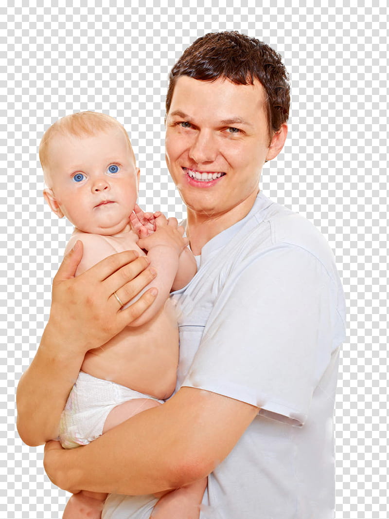 People , man carrying baby transparent background PNG clipart