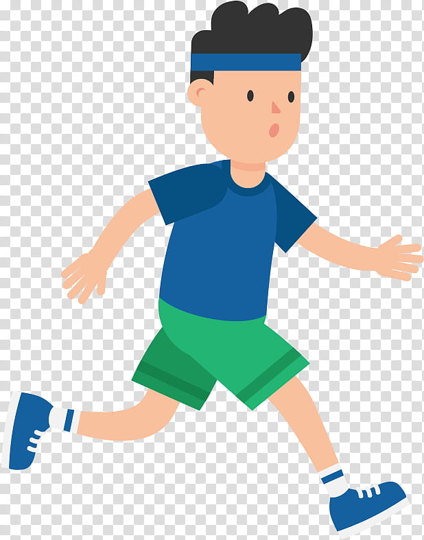 Exercise, Jogging, Running, Treadmill, Cartoon, Throwing A Ball