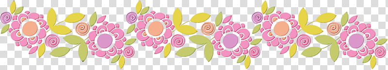 pink sticker pattern, Flower Border, Flower Background, Floral Line, Watercolor, Paint, Wet Ink transparent background PNG clipart