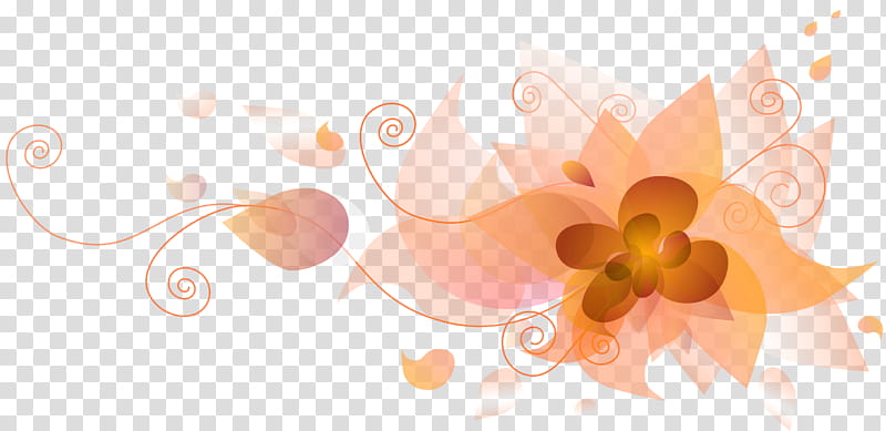 Pink Flower, Computer, Floral Design, Orange Sa, Petal, Yellow, Text, Closeup transparent background PNG clipart