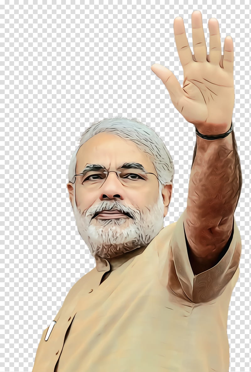 Modi, Narendra Modi, India, Moustache, Thumb, Beard, Forehead, Gesture transparent background PNG clipart