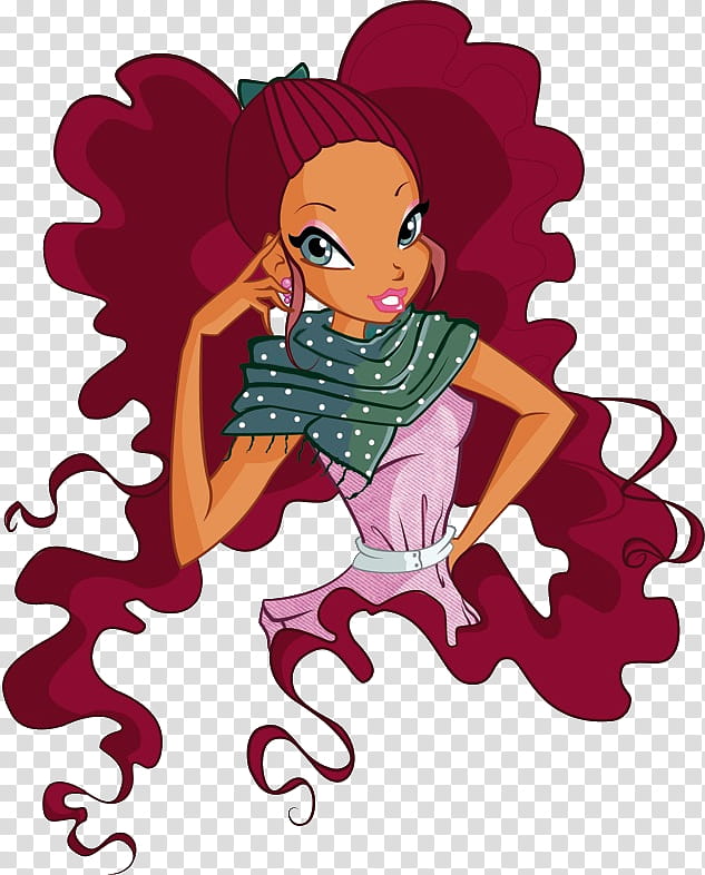 Winx Club  Aisha Layla Cafe transparent background PNG clipart