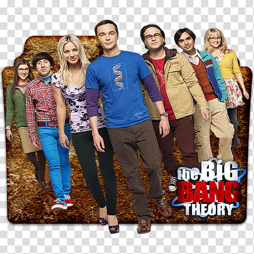 TV Shows Ultimate Folder Icon  Version , The Big Bang Theory transparent background PNG clipart