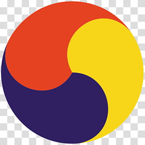 Taekwondo, Taegeuk, Taegeuk Sam Jang, Hyeong, Taegeuk Oh Jang, Korean Wikipedia, Red, Yellow transparent background PNG clipart thumbnail