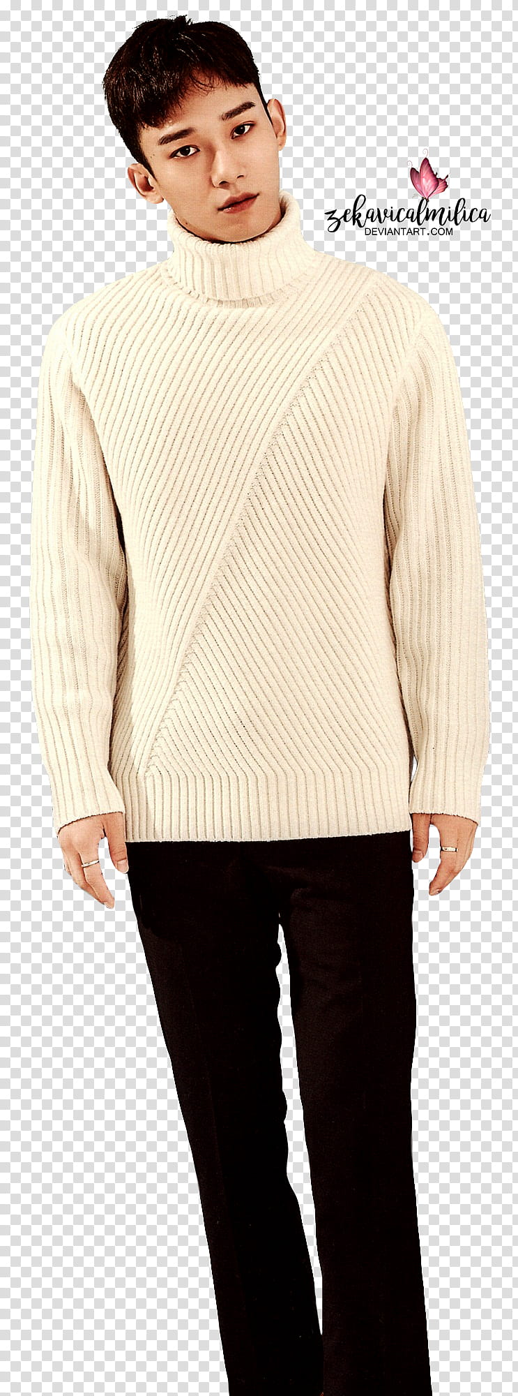 EXO Chen  Season Greetings, standing man transparent background PNG clipart