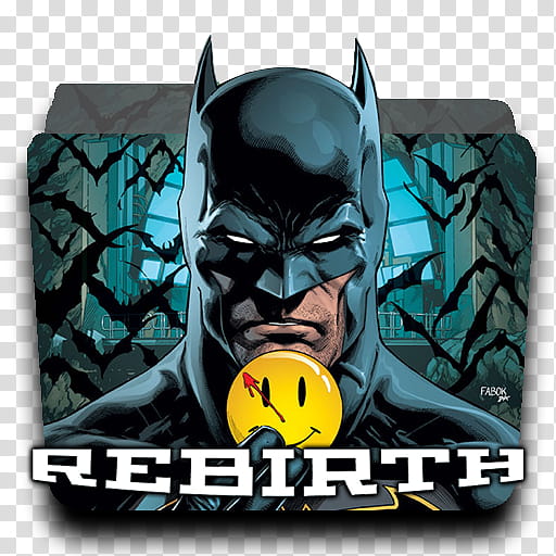 DC Rebirth MEGA FINAL Icon v, DC-Comics-v, Batman Rebirth folder icon transparent background PNG clipart