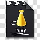 VLC icons for Mac, DIVX transparent background PNG clipart