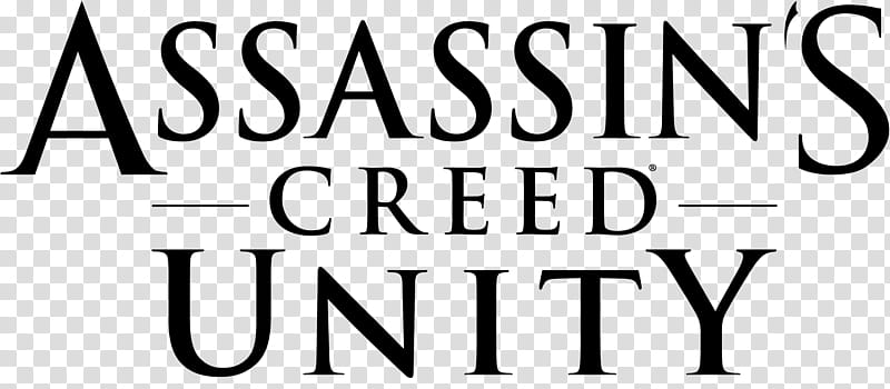 Assassin Creed Logo Resource , Assassin's Creed Unity text transparent background PNG clipart