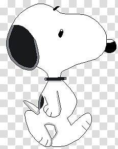 Snoopy transparent background PNG clipart