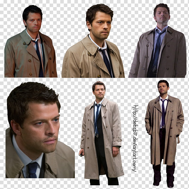 Supernatural Template , man wearing brown overcoat collage transparent background PNG clipart