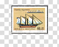 OMG, Republica Argentina postage stamp transparent background PNG clipart
