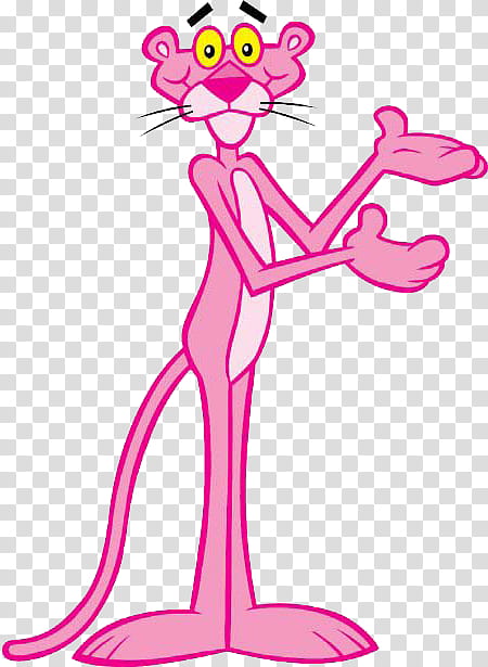 pink panter , Pink Panther illustration transparent background PNG clipart