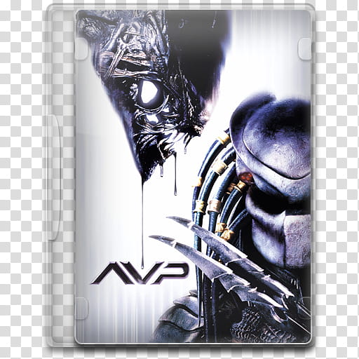 Movie Icon , Alien vs Predator, Alien vs. Predator DVD case transparent background PNG clipart