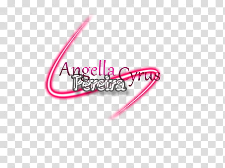 Angella Pereira Cyrus Texto transparent background PNG clipart