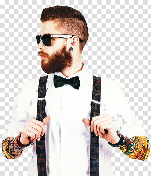 Bow Tie, Beard, Hipster, Facial Hair, Fashion, Hairstyle, Crew Cut, Moustache transparent background PNG clipart