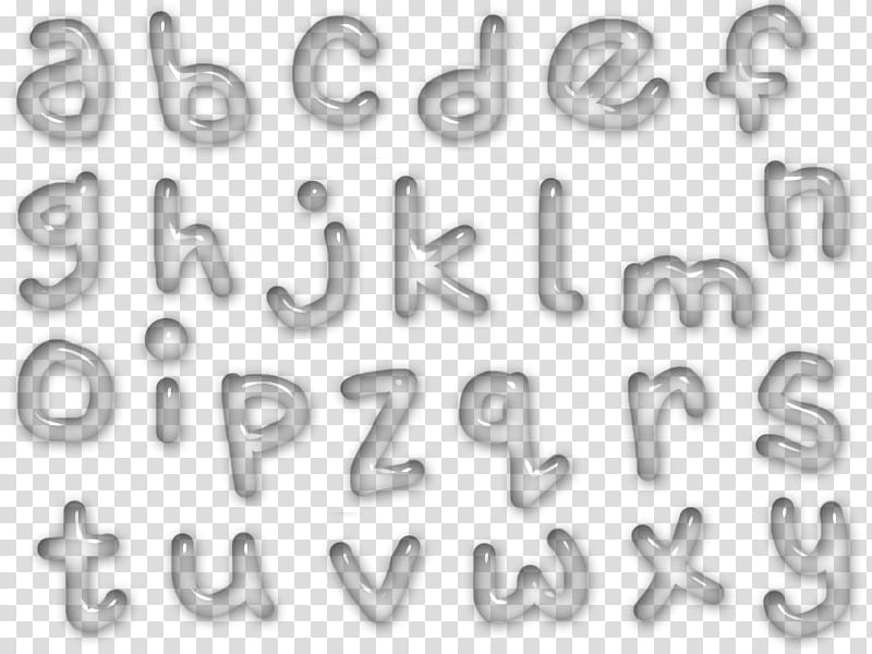 The Ridiculous Set of Bubbles, Alphabet icons transparent background PNG clipart