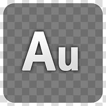 Hud AdobeCS icons, au, Adobe AU logo transparent background PNG clipart
