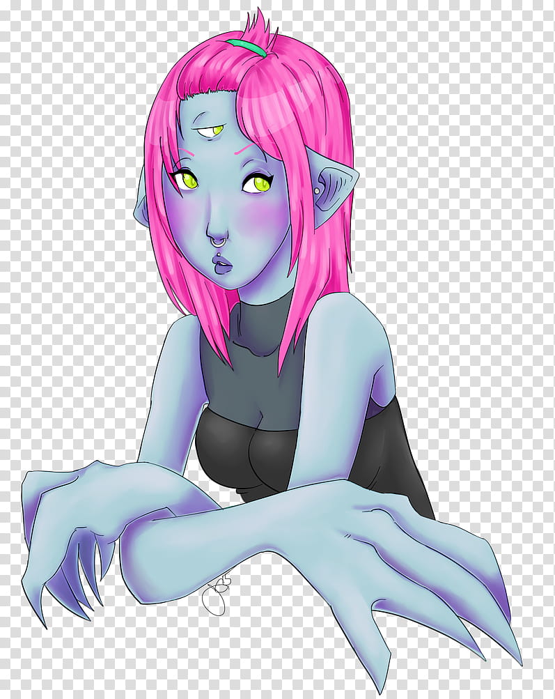 New Monster Girl Oc transparent background PNG clipart