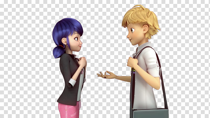 Free Marinette and Adrien Troublemaker transparent background PNG clipart
