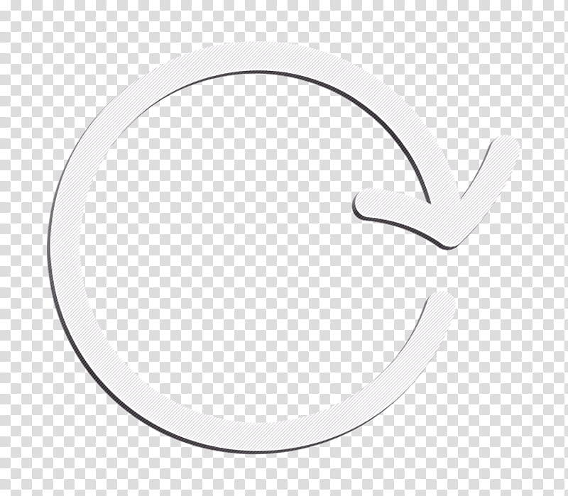 arrow icon direction icon pointer icon, Right Icon, Black, White, Text, Crescent, Blackandwhite, Light, Circle, Logo transparent background PNG clipart