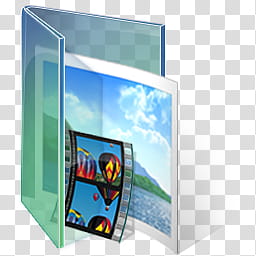 Windows Live For XP, blue folder icon transparent background PNG clipart