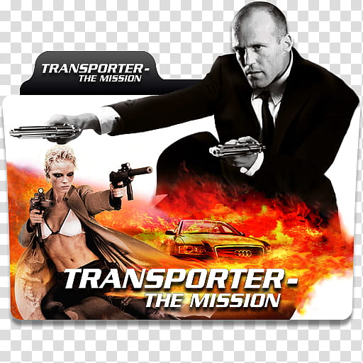 Jason Statham Movie Collection Folder Icon , Transporter  transparent background PNG clipart