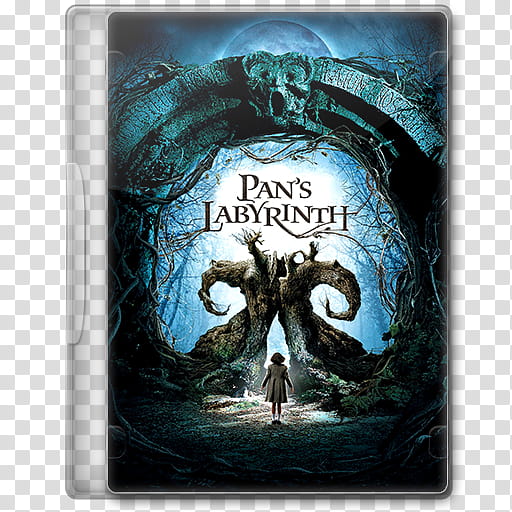 DVD Icon , Pan's Labyrinth (), Pan's Labyrinth DVD case transparent background PNG clipart