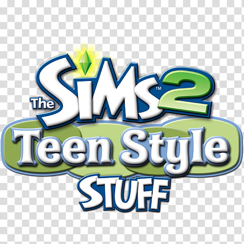 Text, Sims 2 Teen Style Stuff, Video Games, Sims 2 Stuff Packs, Logo, Paperback, Trainer, Line transparent background PNG clipart