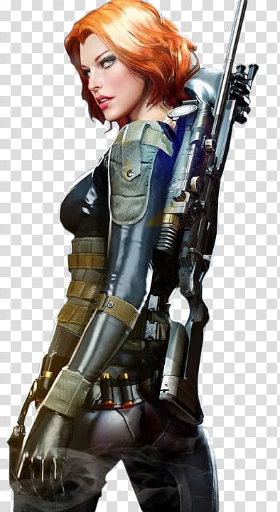 Milla Jovovich Contract Killer Sniper transparent background PNG clipart