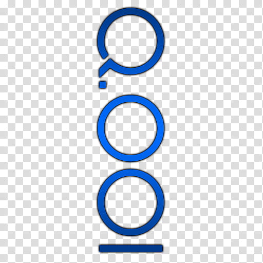 Quicktime  , blue logo transparent background PNG clipart
