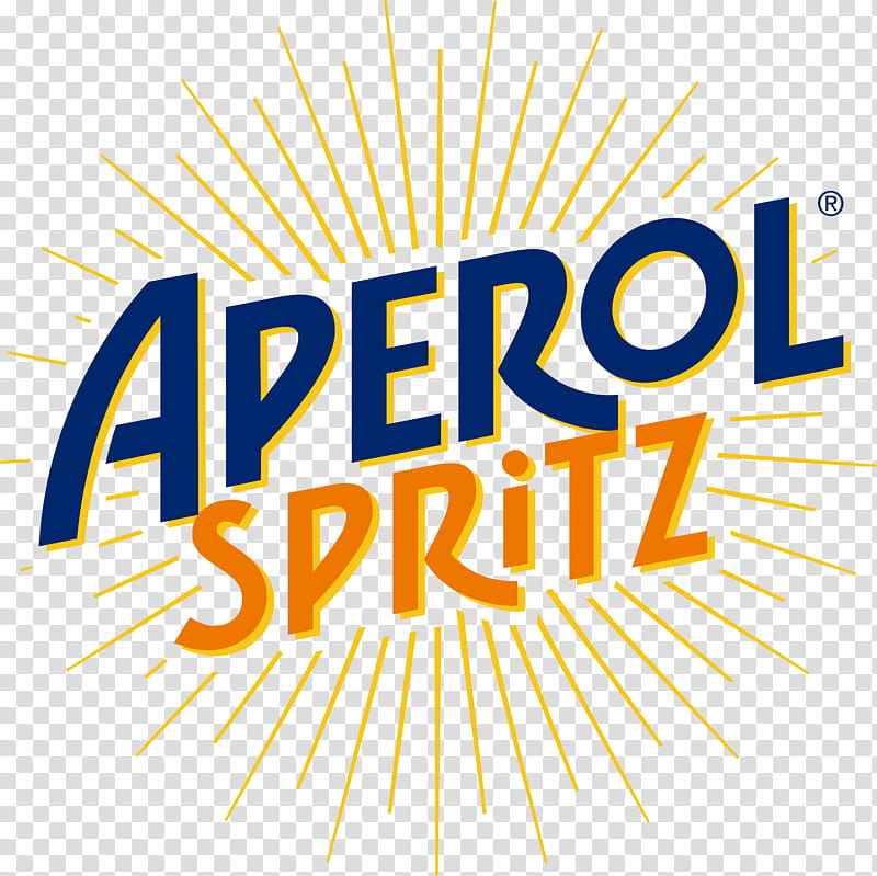 Logo, Aperol, Yellow, Line, Text transparent background PNG clipart