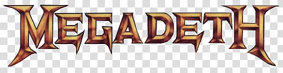Megadeth transp, Megadeth logo transparent background PNG clipart