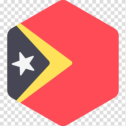Flag, Timorleste, Flag Of East Timor, Logo, Flag Of Nato, Red, Yellow, Line transparent background PNG clipart