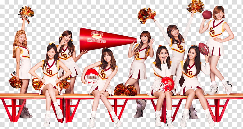 SNSD Oh Jap Render, Girls Generation poster transparent background PNG clipart